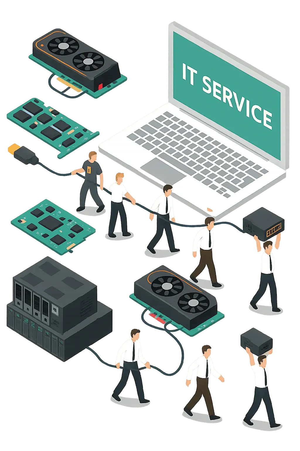 IT services and technical support for business technology infrastructure