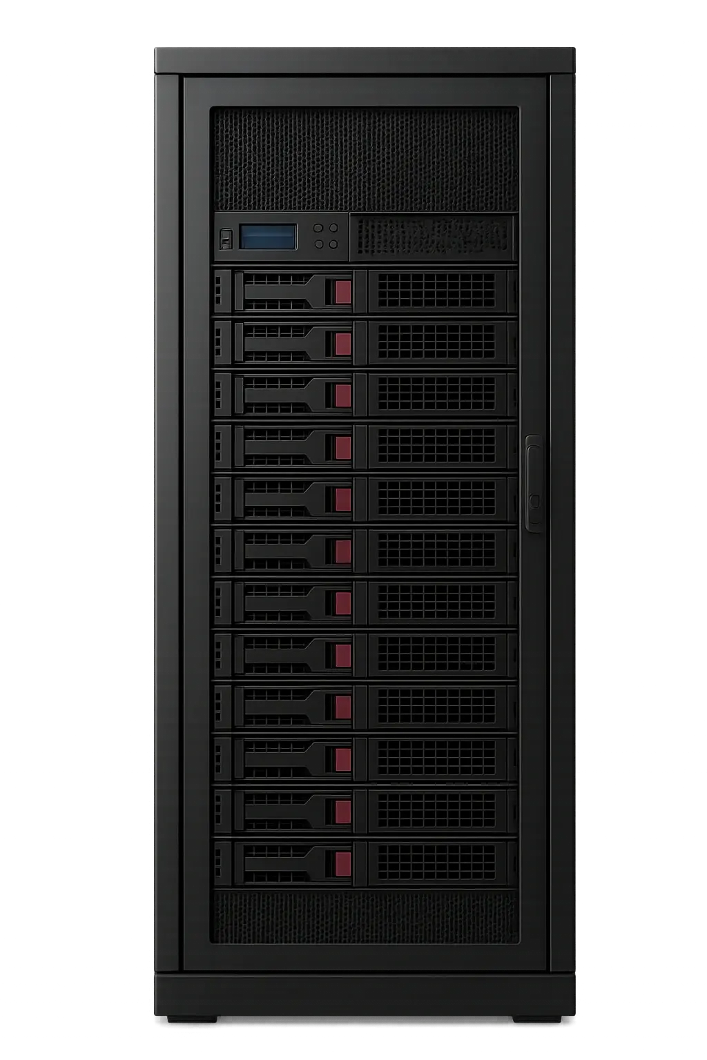 Server maintenance and infrastructure solutions with enterprise server rack