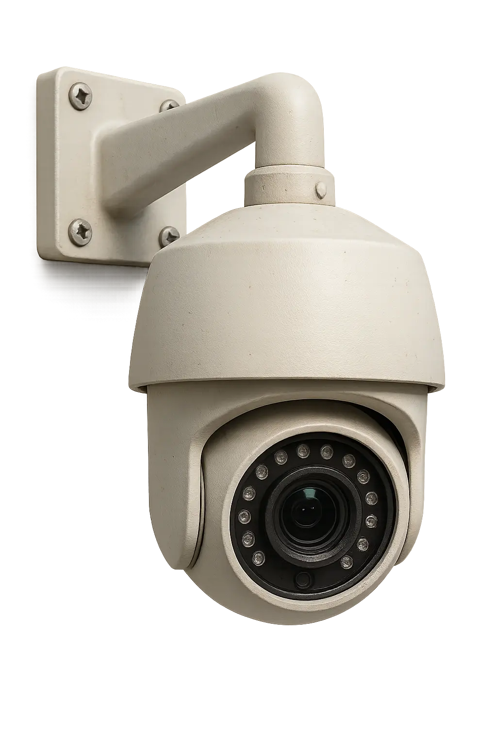 Business security camera installation for surveillance, monitoring, and property protection