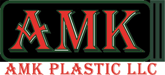 AMK Plastic LLC logo displayed as an MM Systems Solutions client
